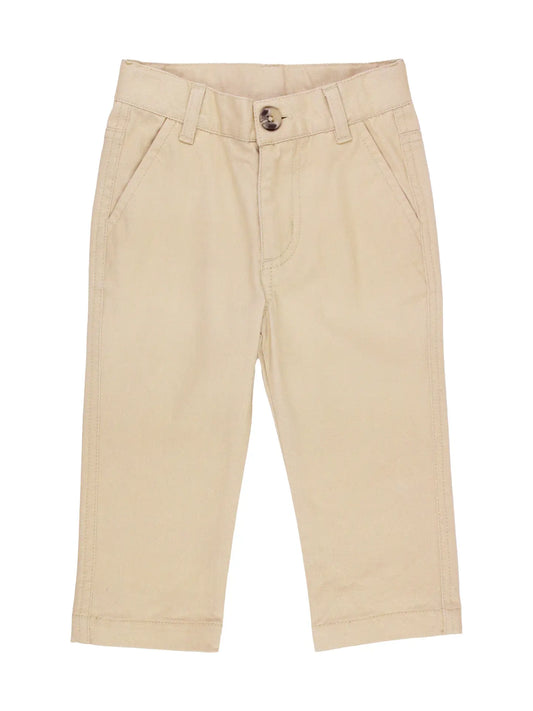 Khaki Stretch Pants