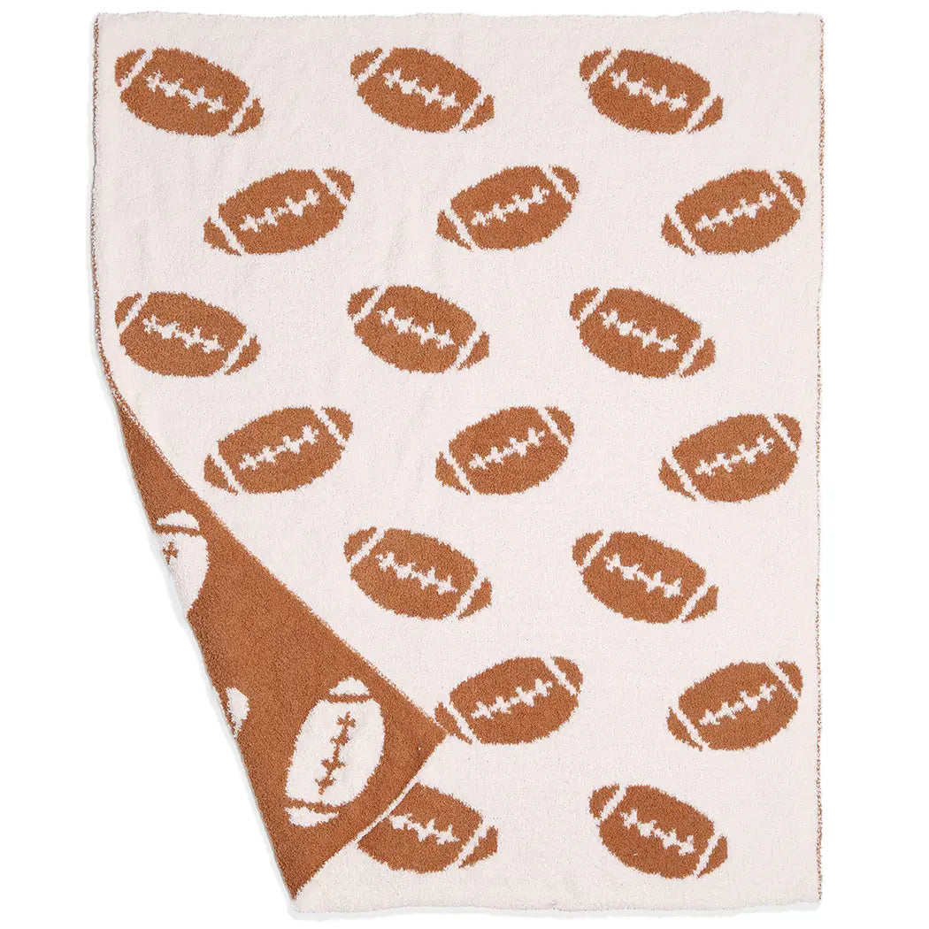 Football Baby Blanket