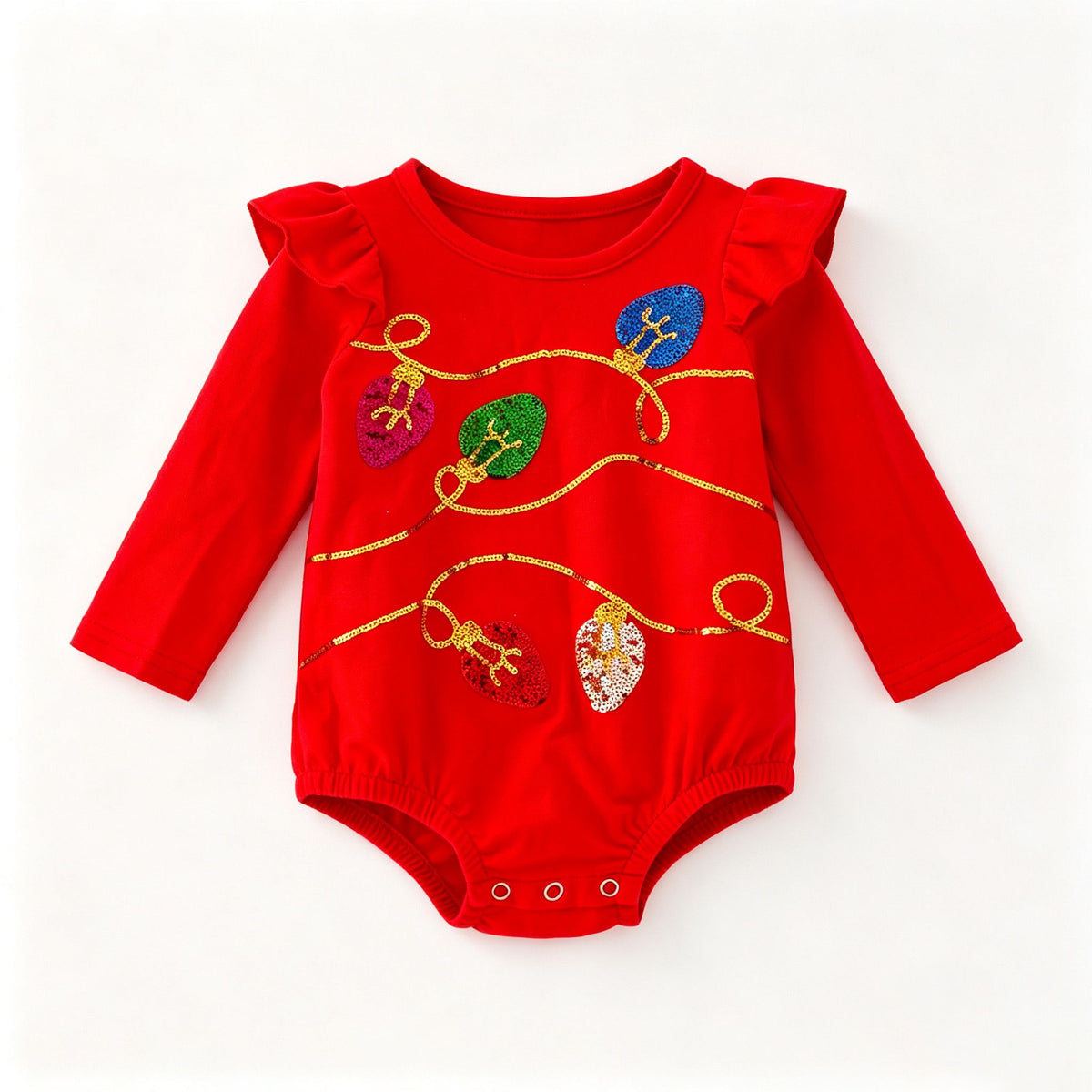 Christmas Lights Romper