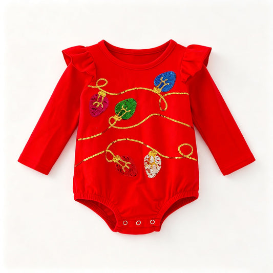 Christmas Lights Romper