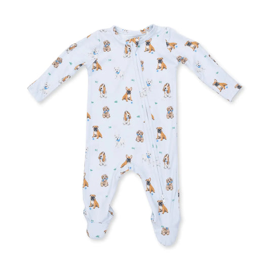 Bestie Dogs Zipper Footie