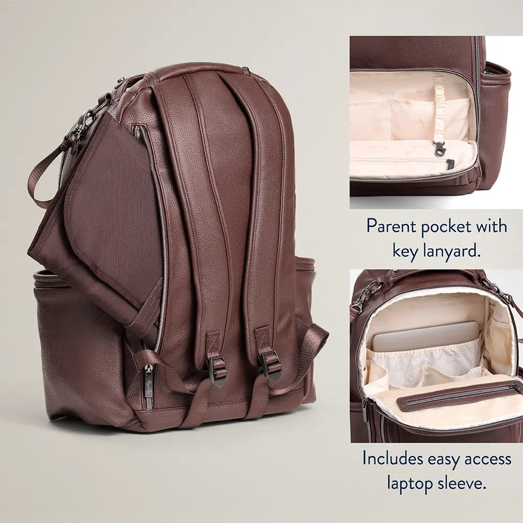Espresso Boss Plus™ Backpack Diaper Bag