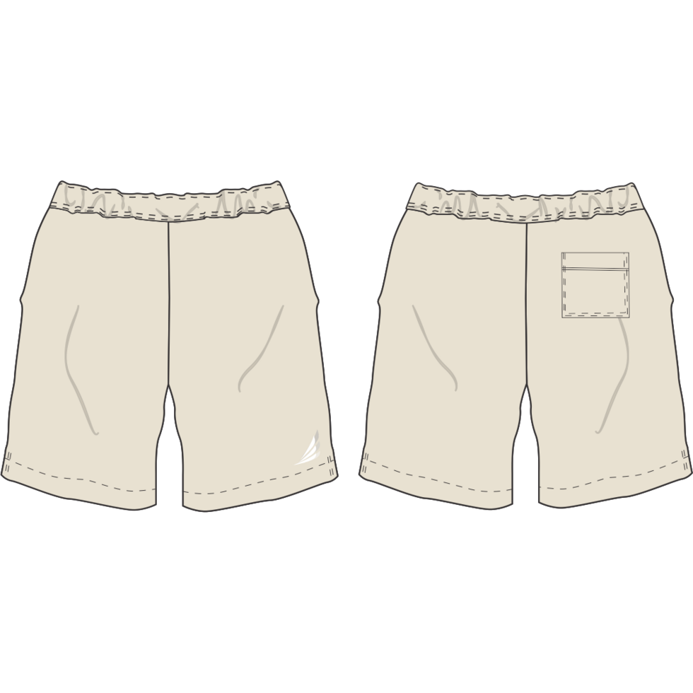 River Khaki Shorts