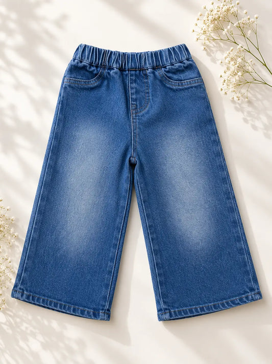 Willow Wide Leg Jean - Dark Wash