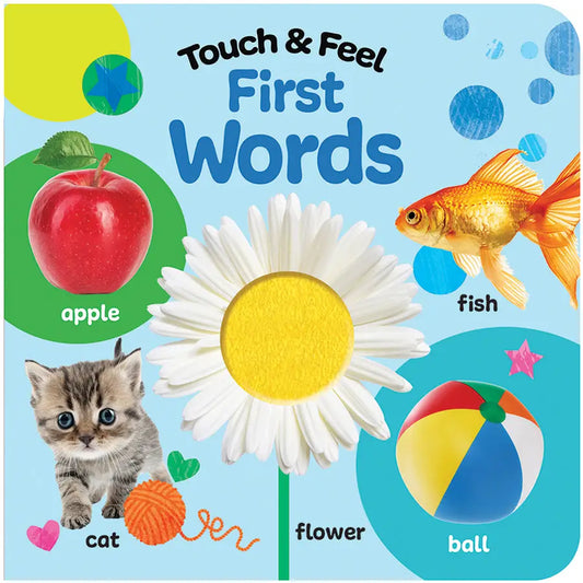 Touch & Feel First Words Board Book