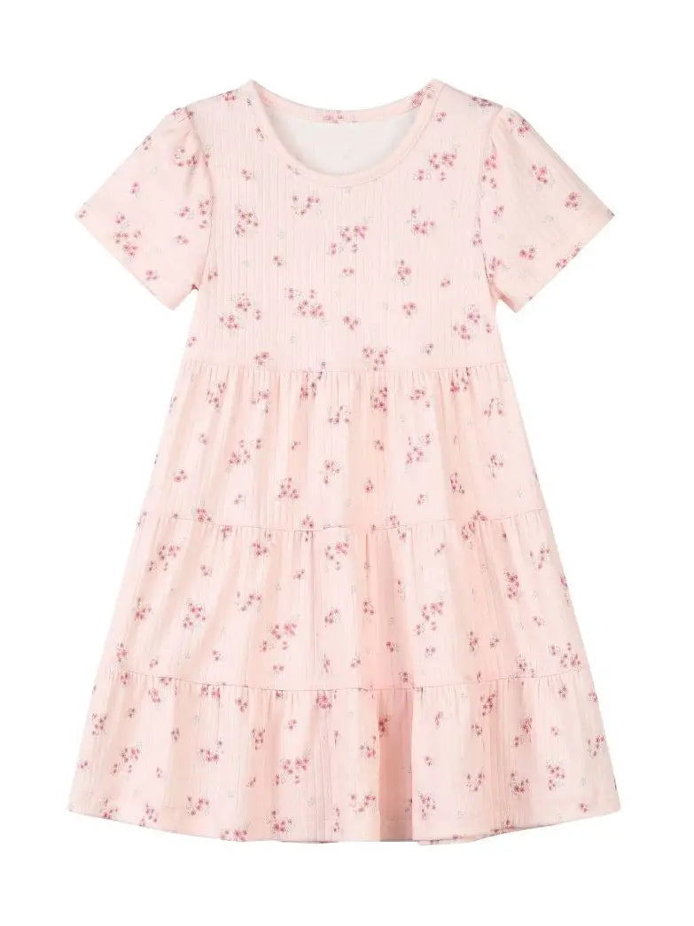 Iona Dress - Pink Ditsy