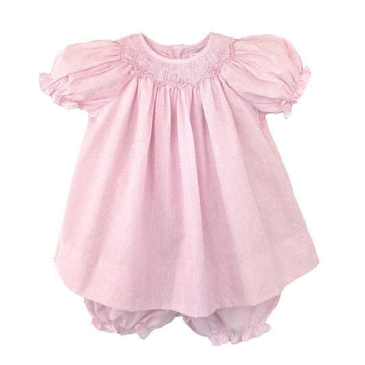 Bishop Zig-Zag Smock Dress