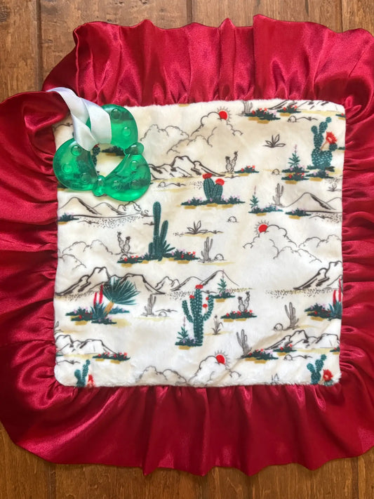 Home on the Range Lovey/Teether