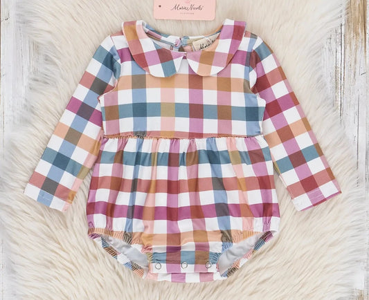 Cranberry Plaid Bubble