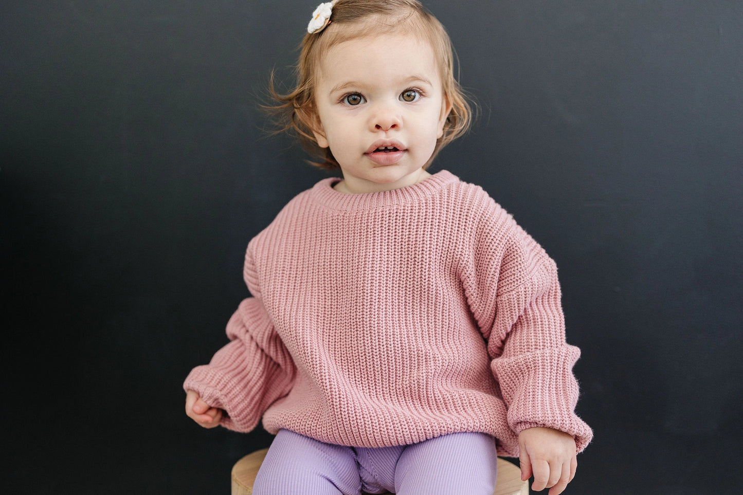 Pink Oversized Sweater