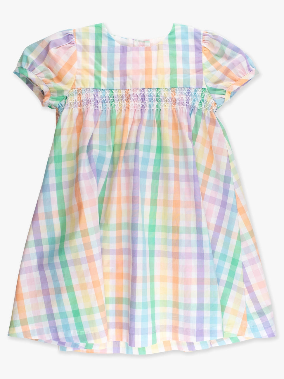 Poppy Rainbow Smock Dress