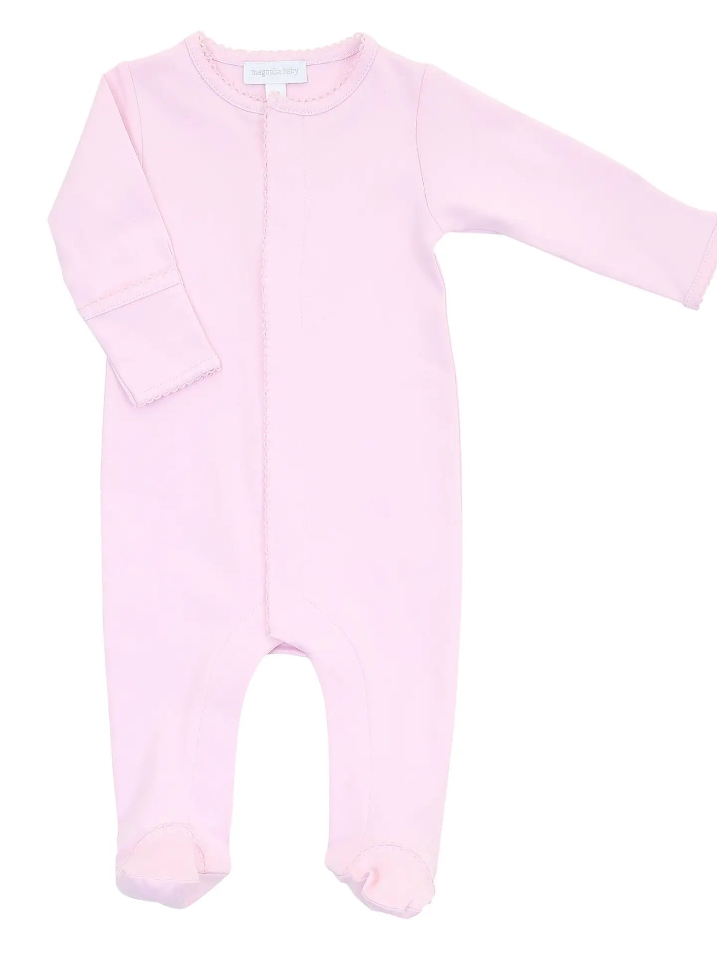 Preemie Solid Pink Footie