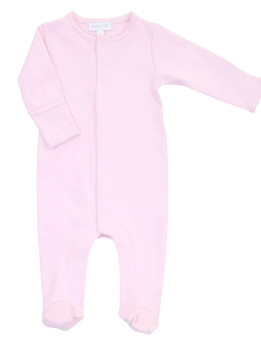 Preemie Solid Pink Footie