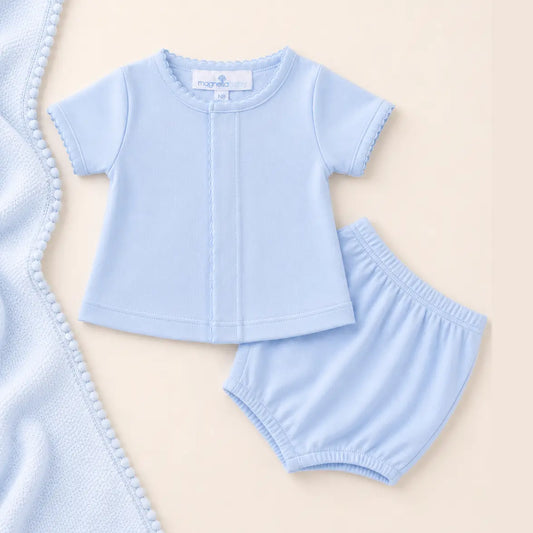 Diaper Cover Set - Light Blue