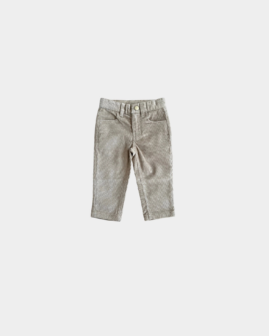 Corduroy Pants - Taupe