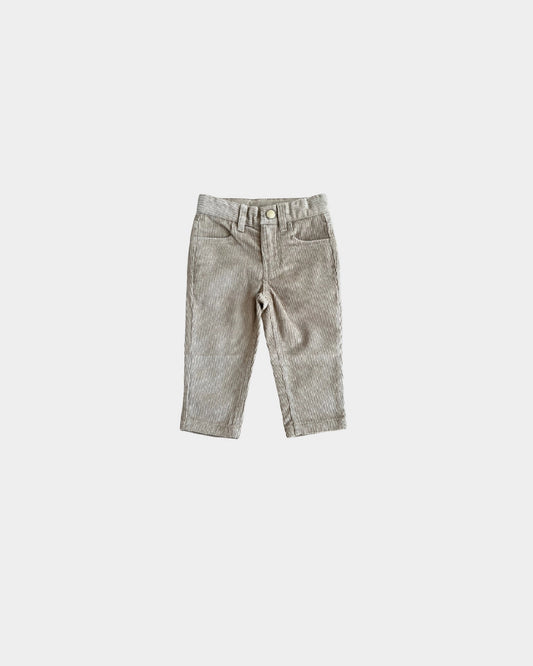 Corduroy Pants - Taupe