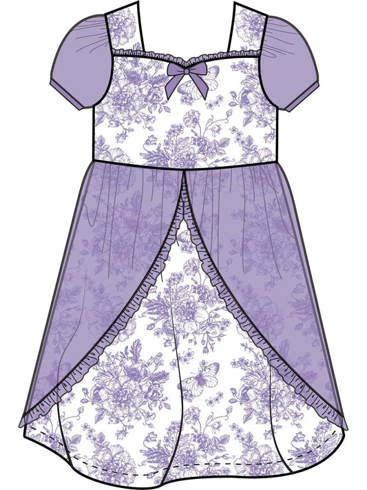 SoftSnooze Purple Princess Nightgown