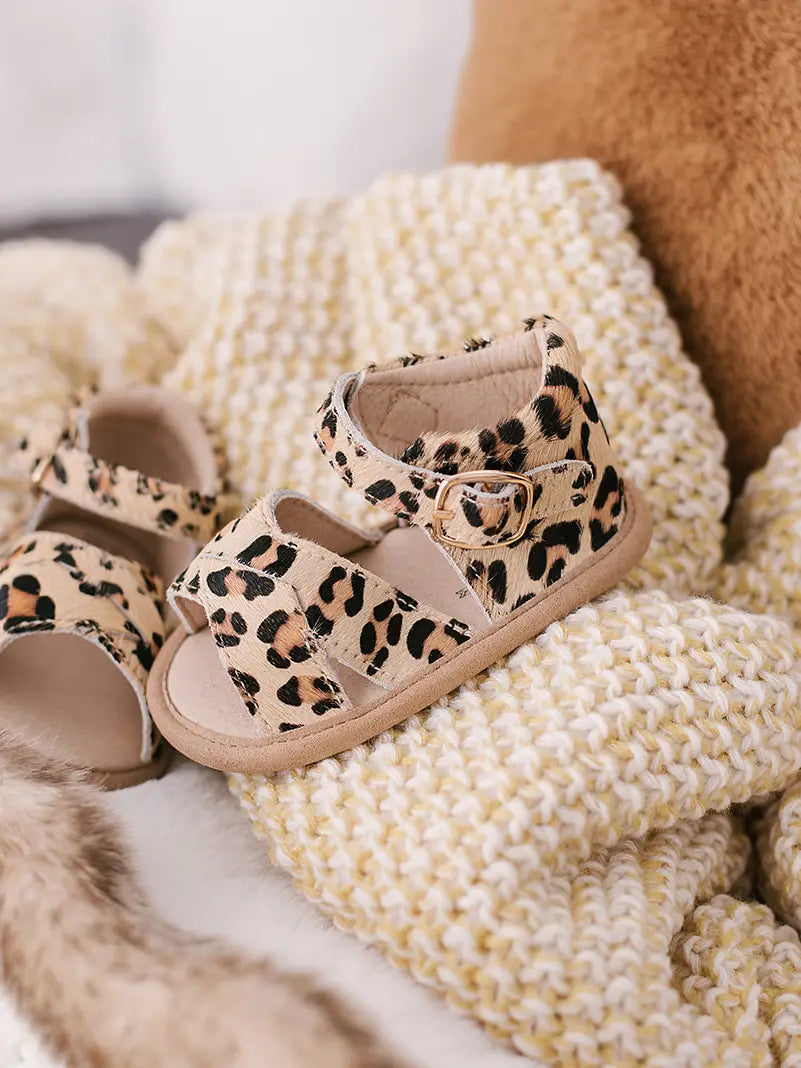 Leo Leather Baby Sandals