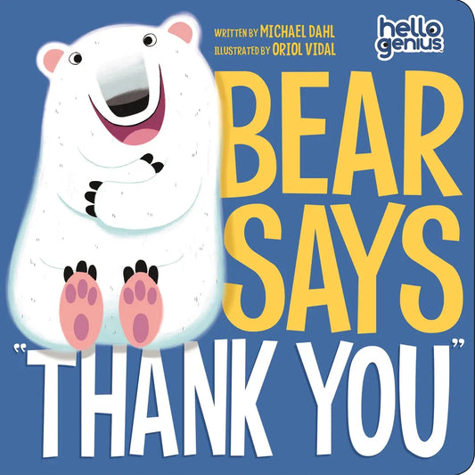 Bear Says Thank You Board Book