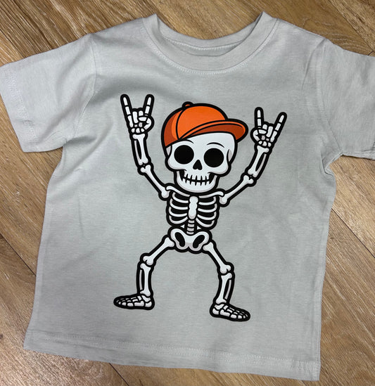 Boys Skeleton Tee