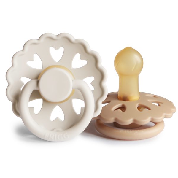 Frigg Andersen Pacifier (Cream/Silky Satin)