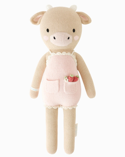 Ava The Cow (powder pink)- 13"