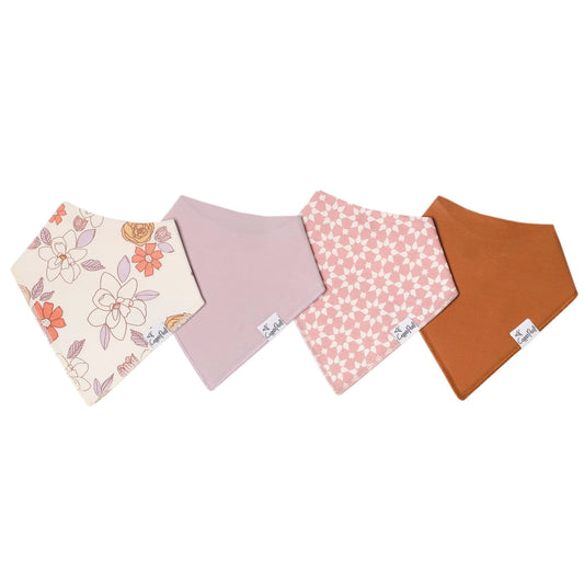 Copper Pearl Bandana Bib Set (4-pack) - Ferra