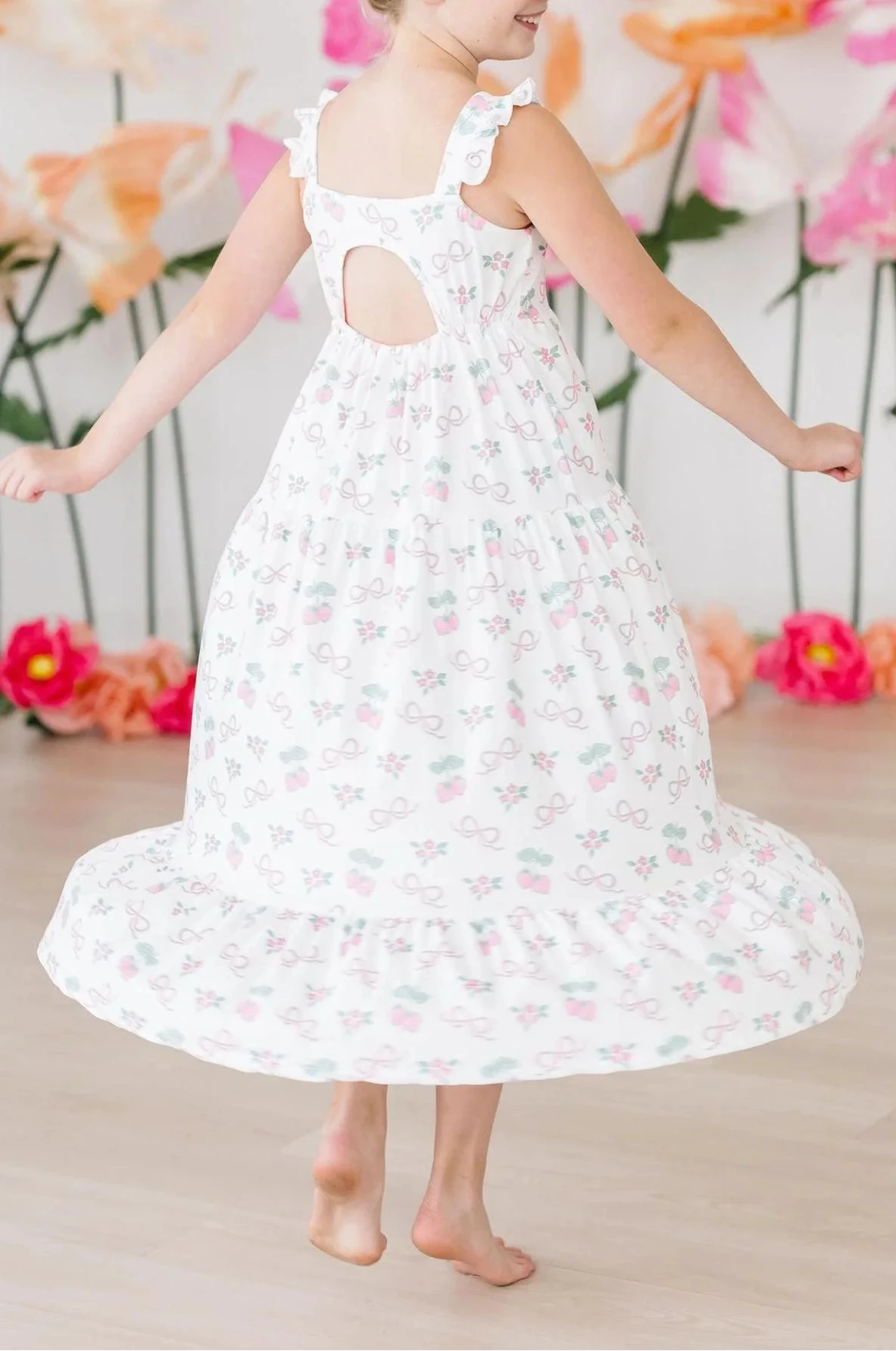 Berries & Bows Maxi Dress