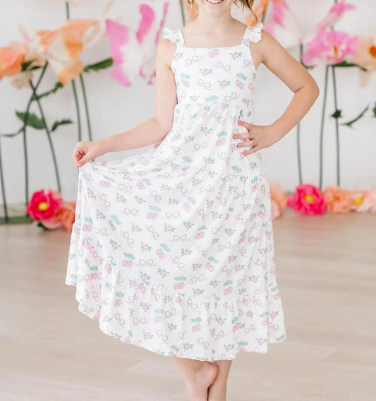 Berries & Bows Maxi Dress