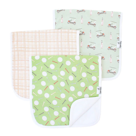 Copper Pearl Burp Cloth Set (3-pack) - Bogey