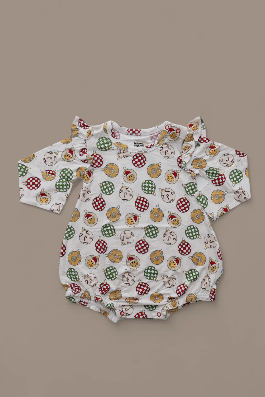 Deck the Halls Bubble Romper