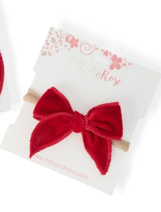 Classic Headband - Red Velvet