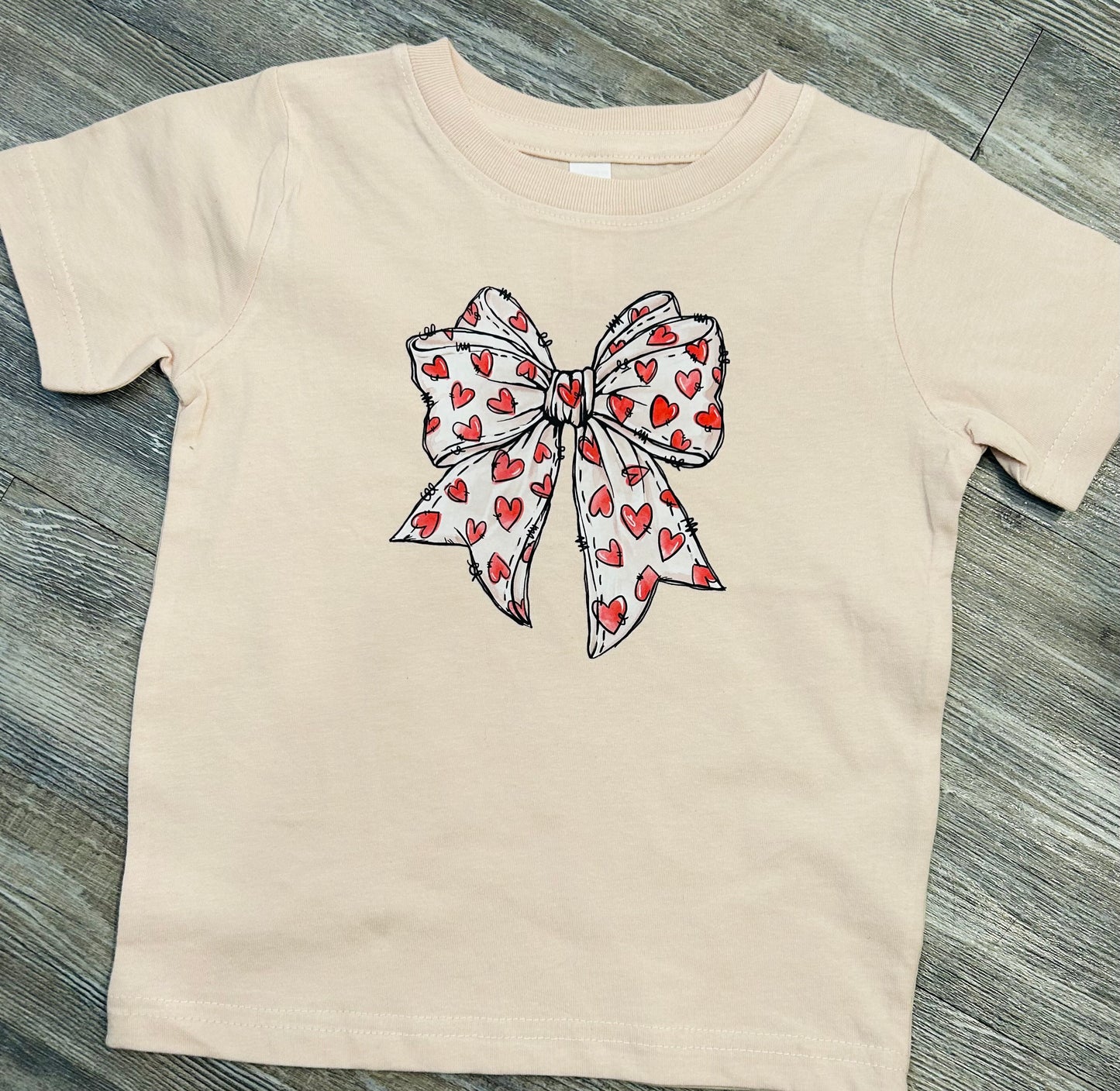 Heart Bow Tee