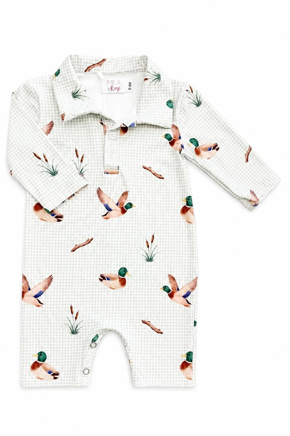 Duck Pond Polo Romper