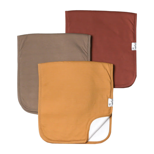 Copper Pearl Burp Cloth Set (3-pack) - Dune