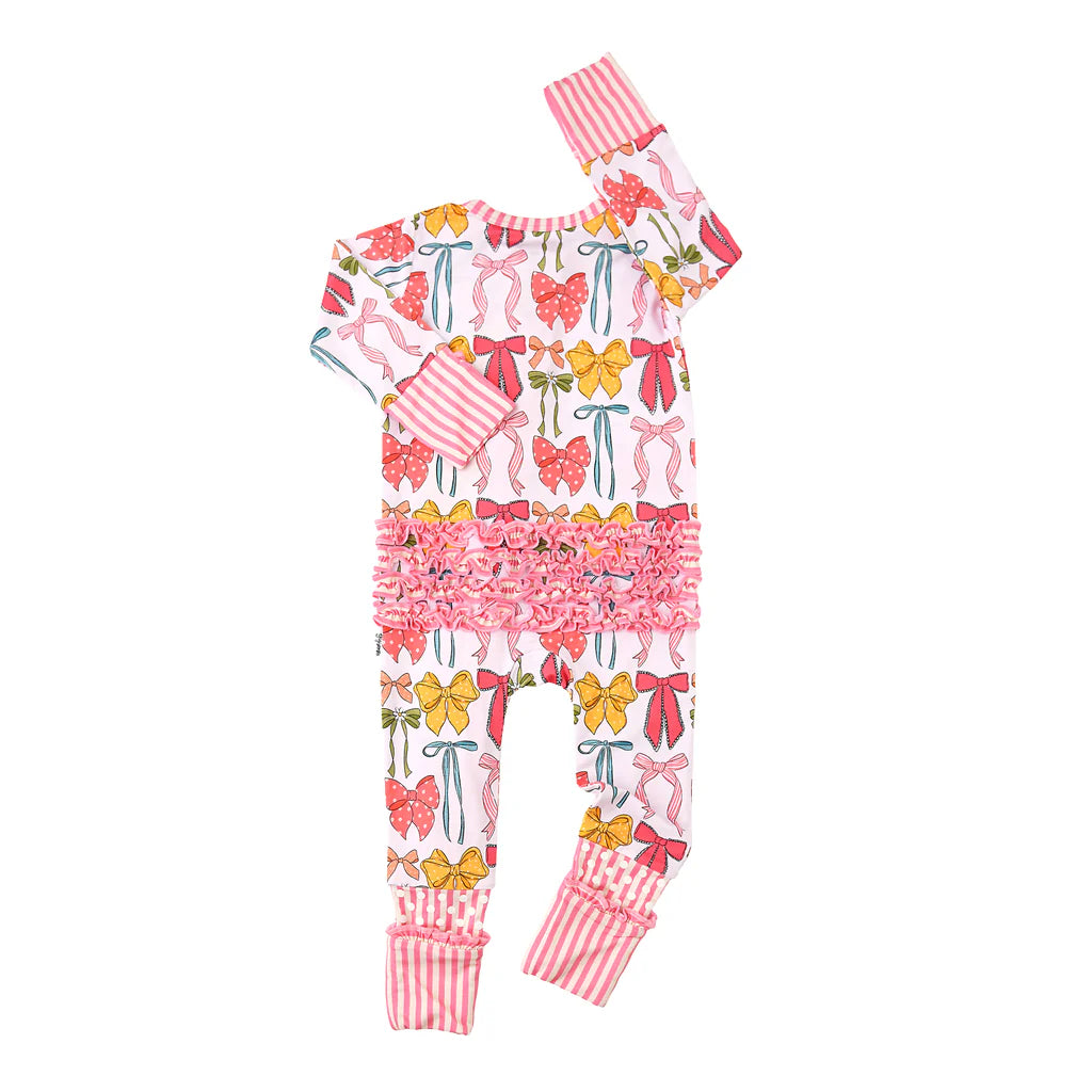 Eliza Ruffle Zip