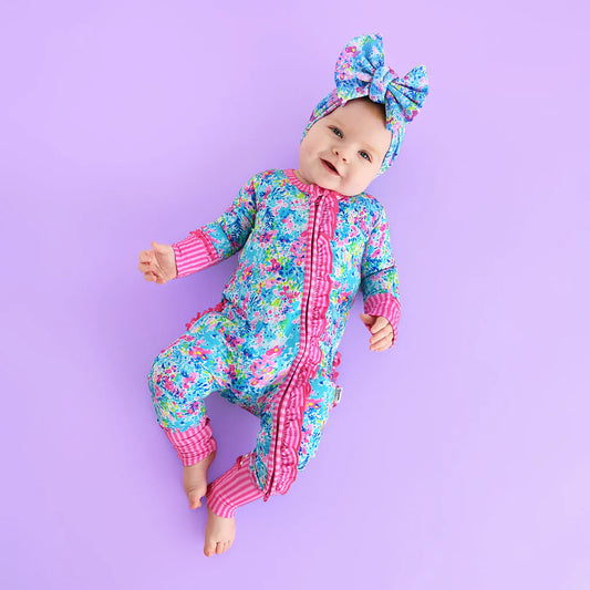 Ella Ruffle Zip