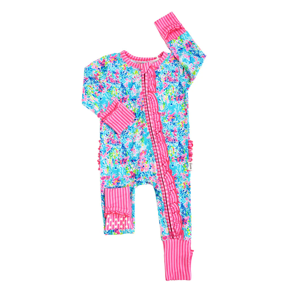 Ella Ruffle Zip