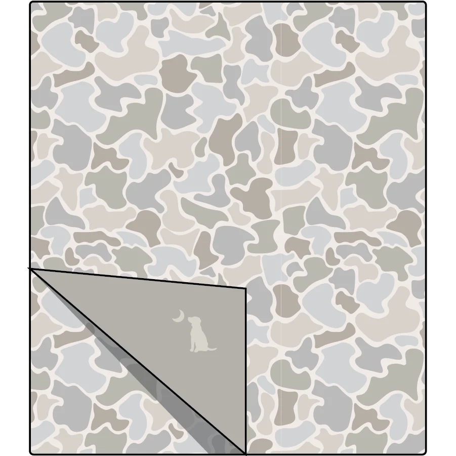 Forest Camo Flora Blanket
