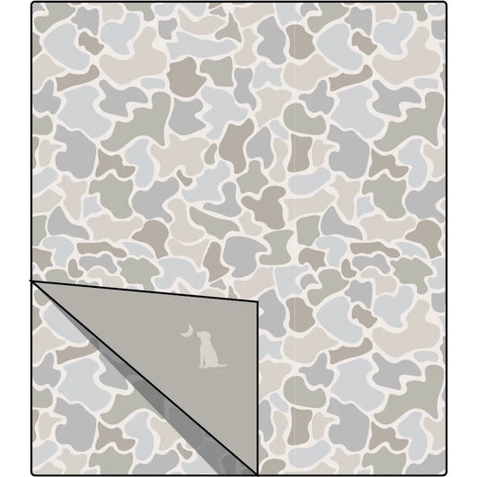 Forest Camo Flora Blanket