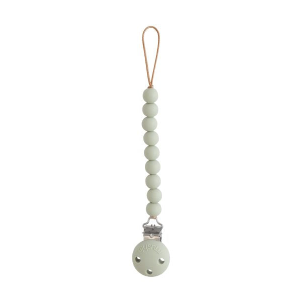 Silicone Pacifier Clip | Hera (Sage)