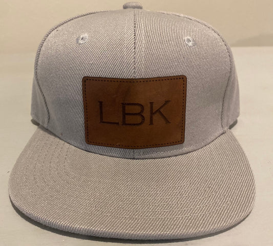 LBK Patch SnapBack Hat (Light Gray)