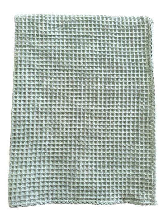 Phufy Waffle Blanket - Sage