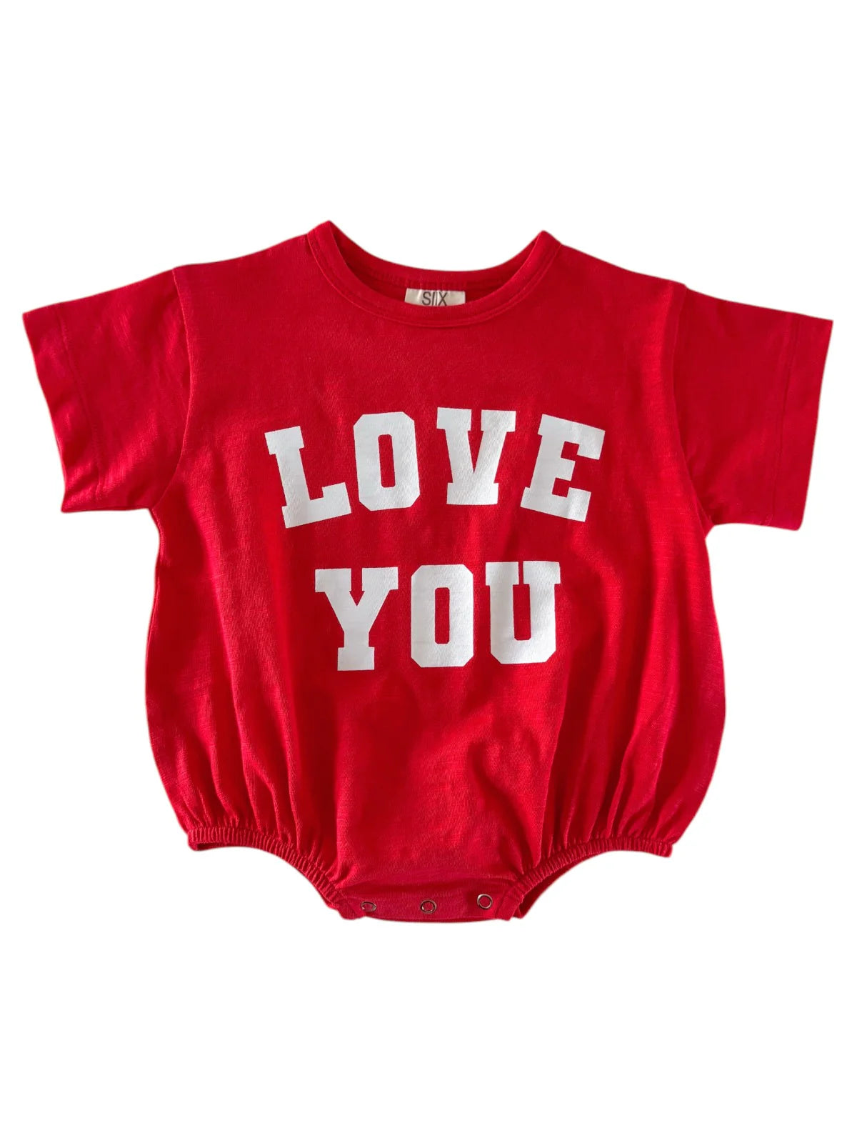 Love You T-Shirt Romper