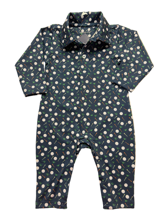 Golf Long Sleeve Romper