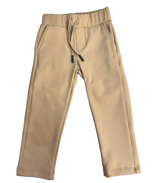 Khaki Pull-On Pants