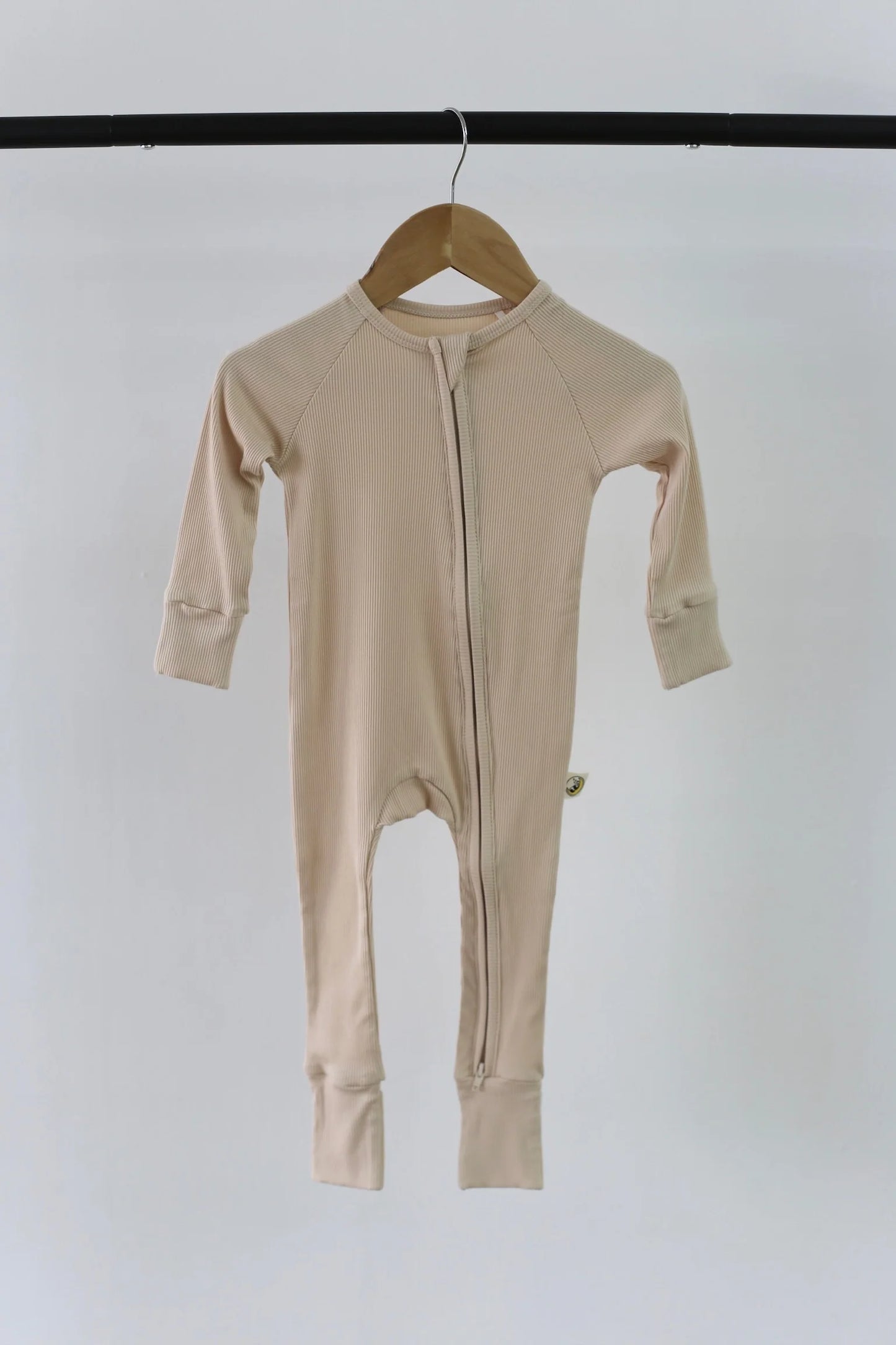 Ribbed Oat Romper