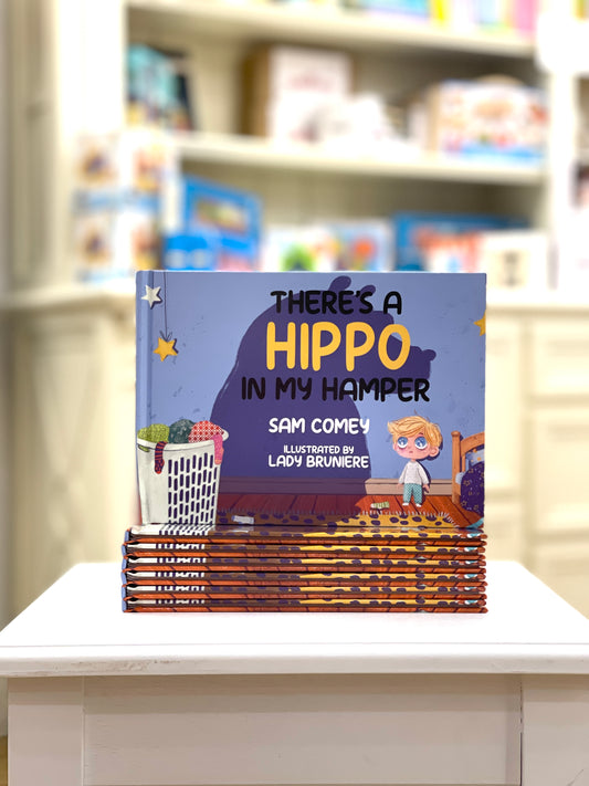 There's a Hippo in My Hamper Book by Sam Comey