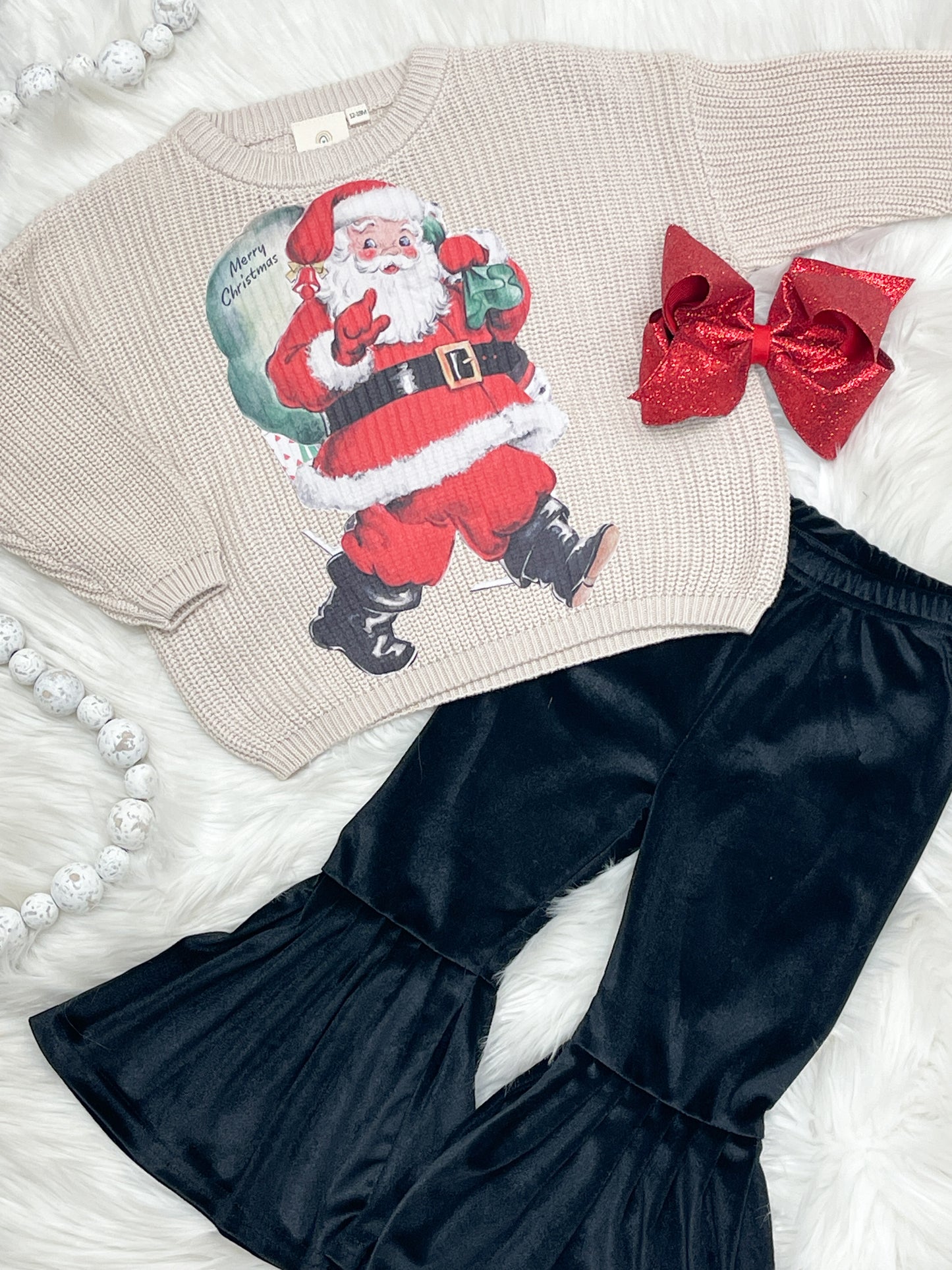 Vintage Santa Sweater