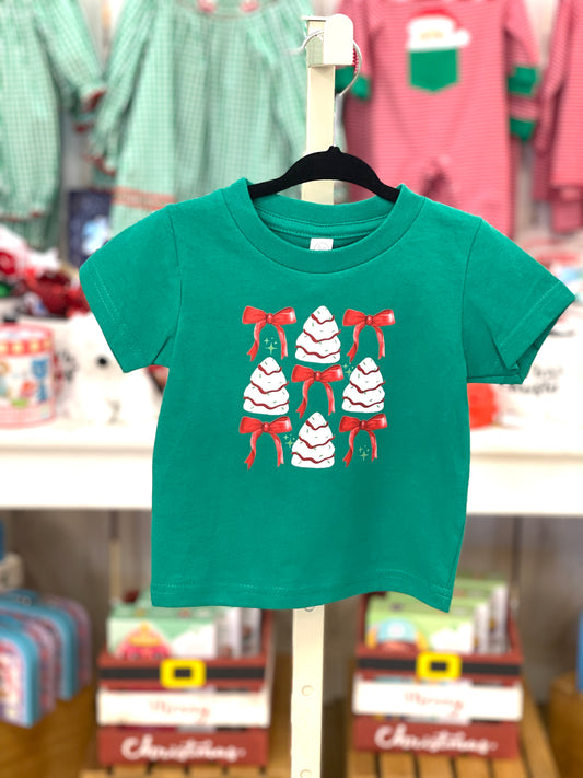 Christmas Tree Cakes/Bows Tee